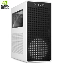 HP OMEN 16L Gaming Desktop PC TG03-0088NS Blanco - Intel Core Ultra 5 225F, 16GB RAM, 1TB SSD, GeForce RTX 5060 8GB, Sin Sistema Operativo